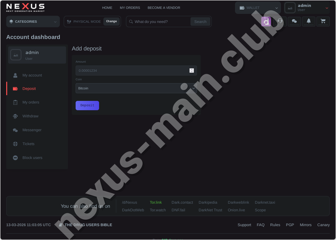 Nexus Monero Wallet - Secure funding for Nexus market link